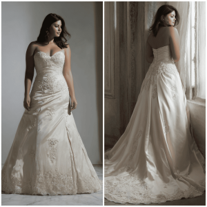 plus size bridal gowns